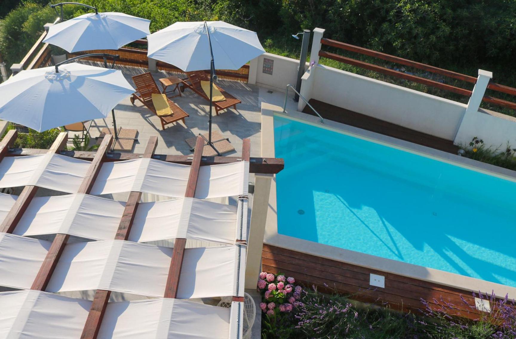 Villa My Rose With A Private Pool Млини Екстер'єр фото