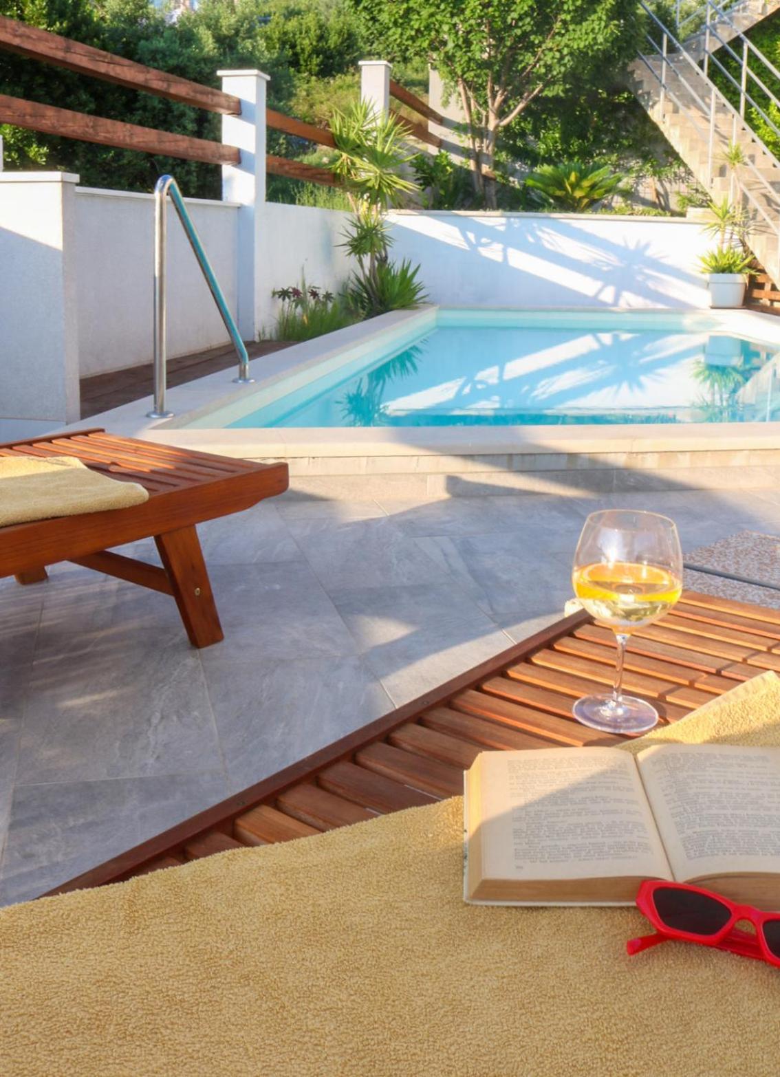 Villa My Rose With A Private Pool Млини Екстер'єр фото